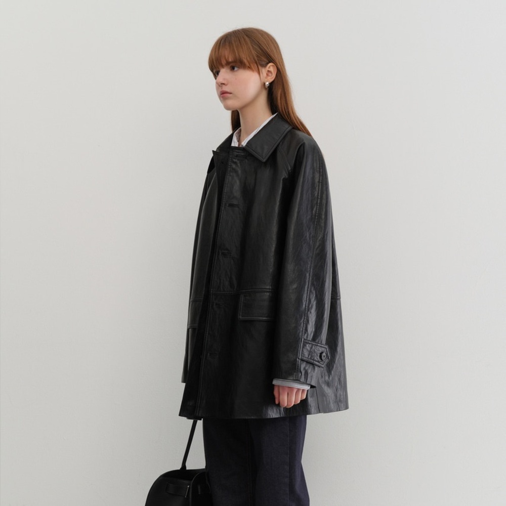 Dunst UNISEX LILY ALTER-LEATHER HALF JACKET - Picture 7 of 15